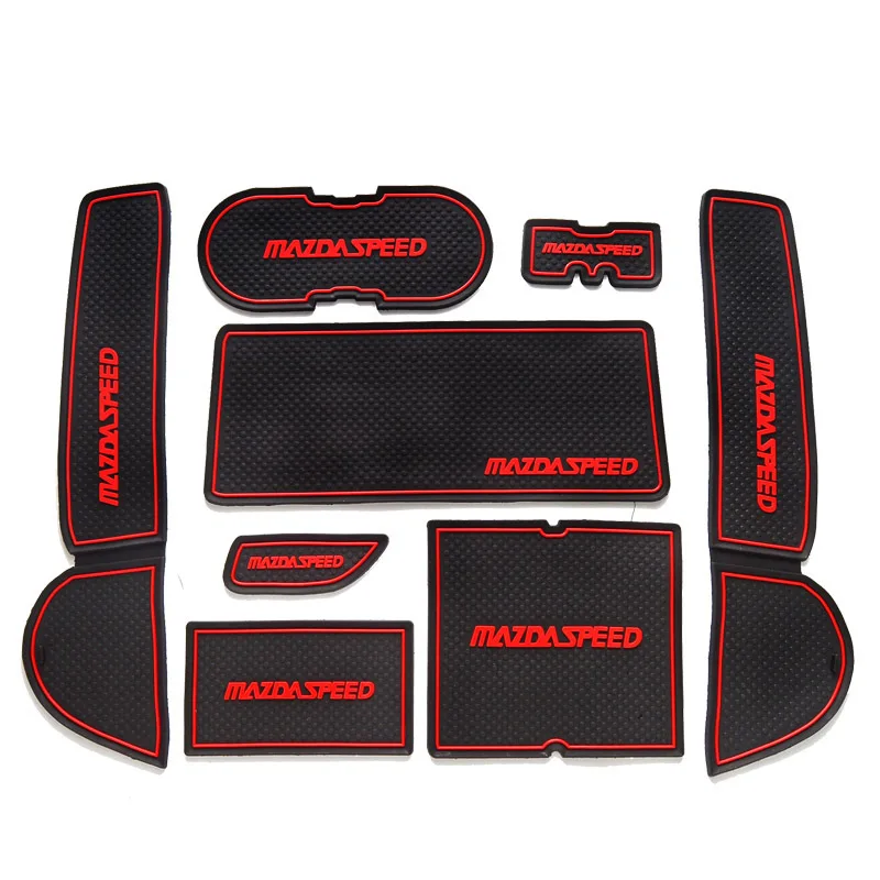 8 шт./компл. автомобильные аксессуары слот для ворот коврик резиновая