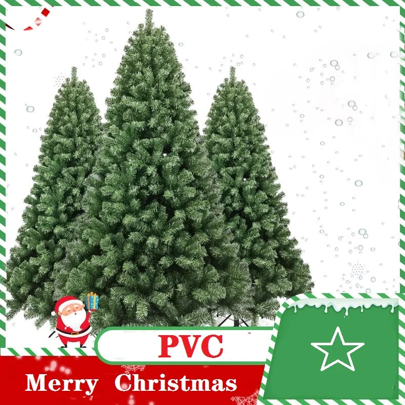 

90CM PVC Artificial Christmas Tree Christmas Decoration Reusable Encrypted Xmas Trees New Year Decor Supplies Ornament