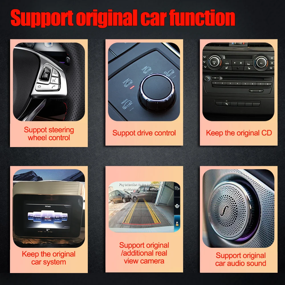 구매 8 + 256GB 무선 Carplay 안 드 로이드 BMW 1 시리즈 E81/E82/E87 2016-2021 자동차 GPS 네비게이션 멀티미디어 플레이어 라디오 자동 스테레오