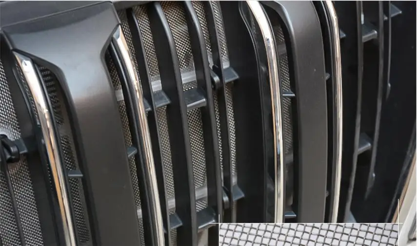 

1 Set Car Insect Screening Mesh Front Grille For TOYOTA LAND CRUISER 2010-2017 Cay Styling Auto Accessories