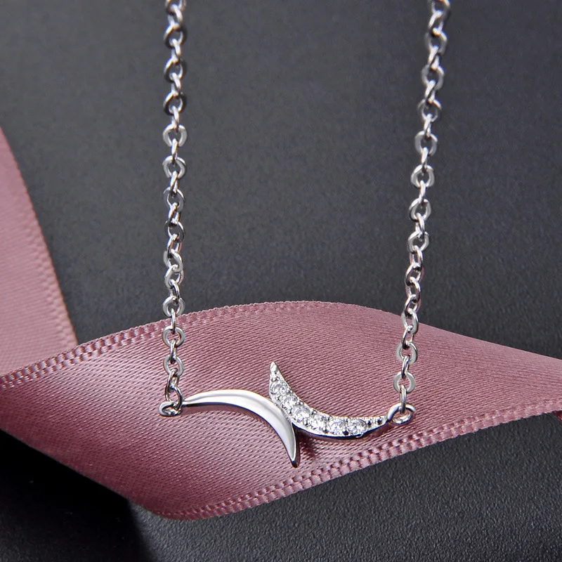 

New 925 Sterling Silver Simple Charm Pendants Necklace For Women Girls Statement Party Fine Jewelry G0056