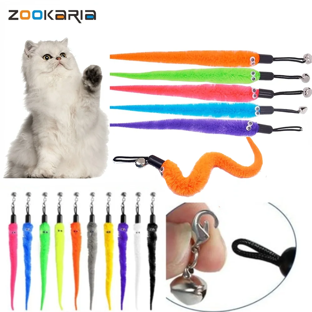 

1pc Cat Toy Simulation Interactive Cat Toy Funny Feather Cat Stick Toy for Cat Kitten Having Fun Exerciser Playing Cat Supplies