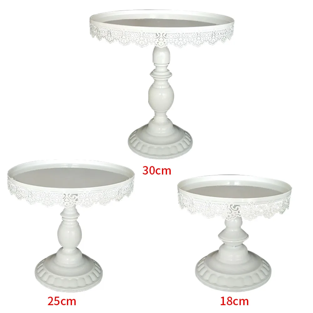 Круглый ДЕСЕРТ ДИСПЛЕЙ выпечки поднос и декоративные украшения пластины DIY формы