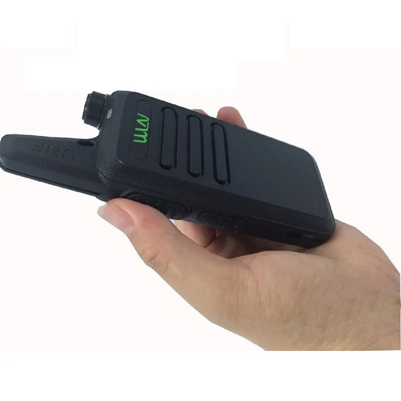 4PCS Portable Radio WLN KD-C1 Mini Wiress Walkie talkie UHF Handheld Two Way Radio Communicator Transceiver Walkie-talkie рация