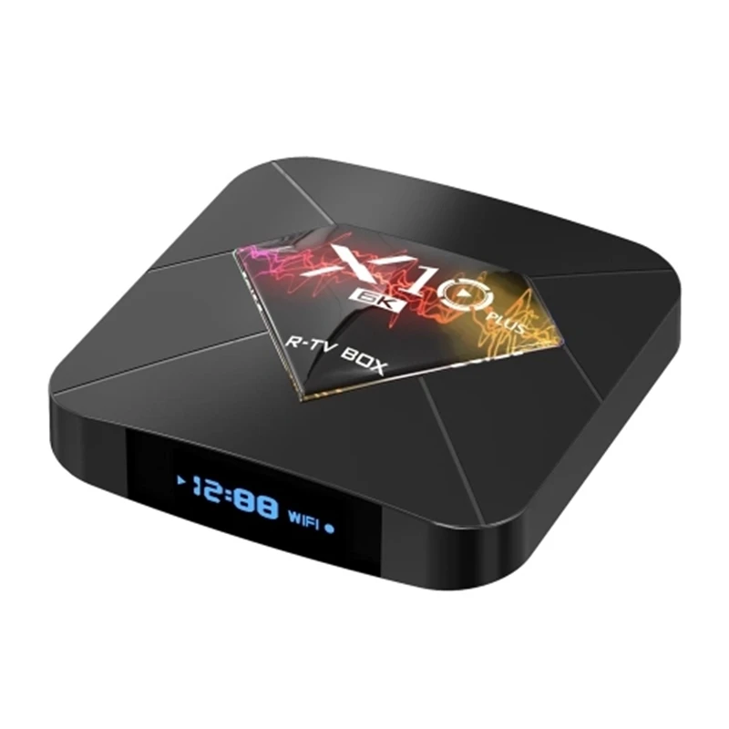 R-Tv Box X10 Plus Android 9 0 Smart Tv Allwinner H6 Uhd 4K медиаплеер 6K декодирование изображения 4 Gb/32 Gb 2 4G