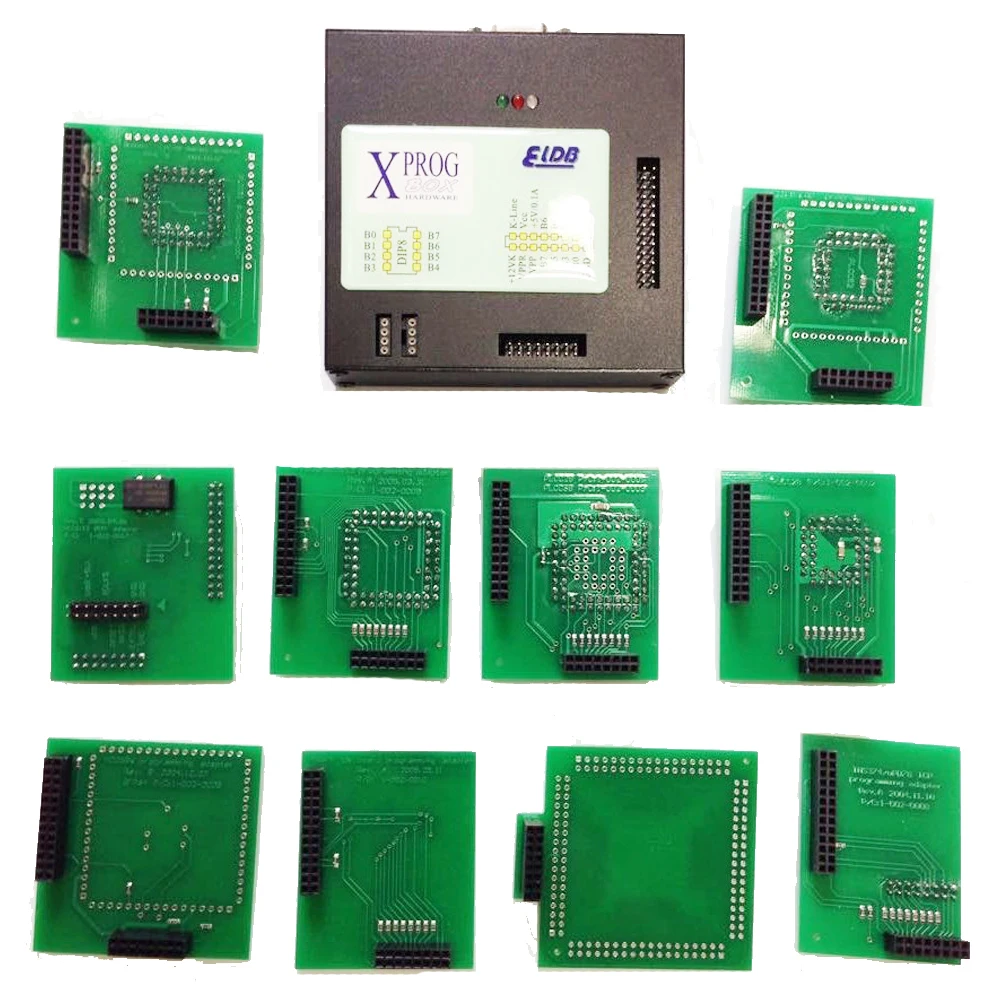 Черная металлическая коробка XPROG V5.55 V5.74 V5.84 лучший интерфейс программирования