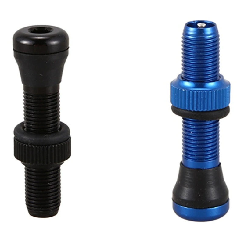 

2Pcs Tubeless Valve Bicycle Valve for Road Tubeless Tires Brass Core Alloy Stem Tubeless Sealant Compatible