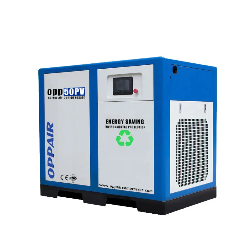 

7.5-132kw 7/8/10/12/16bar Screw Air Compressor Air Pump Silent Air Buffer Silent Woodworking Machinery Industrial Air Compressor