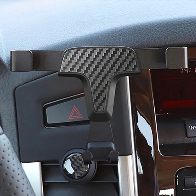 Вращающийся держатель для смартфона Mitsubishi Pajero V73 V80 V93 V95 V97 V98 2010 2019|Лепнина