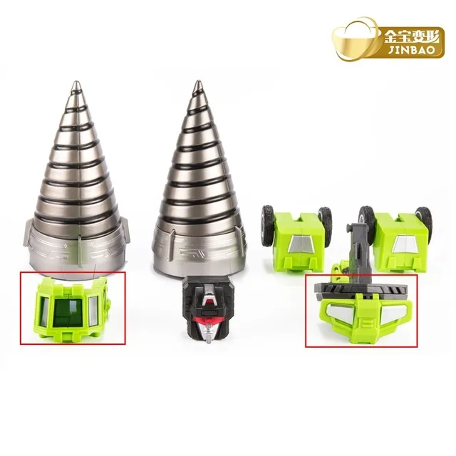Upgrade Kit (green) JINBAO трансформация G1 Devastator 6 в 1 негабаритных ко Bonecrusher грузовики крюк гравитационный скребок фигурка робот игрушки модель - Цвет: Upgrade Kit (green)