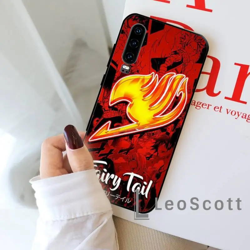 

Manga Fairy Tail Phone Case For Huawei P 9 8 10 40 Mate 30 Honor 8 8A 20 20s 9x nova 6se 5t Y9s PSMART lite pro 2017