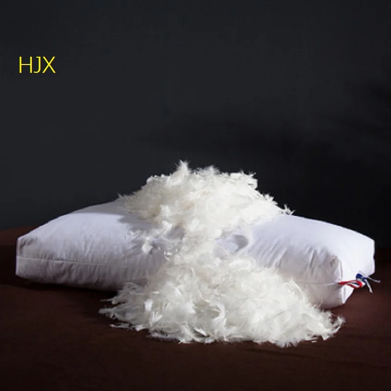 Наполнитель из 100% гусиного пуха хлопок высота 20 см размер 48x74 удобная мягкая