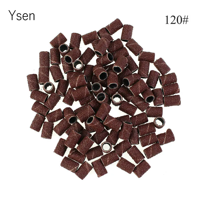 100 шт. шлифовальные ленты для ногтей электрическая дрель биты аксессуары