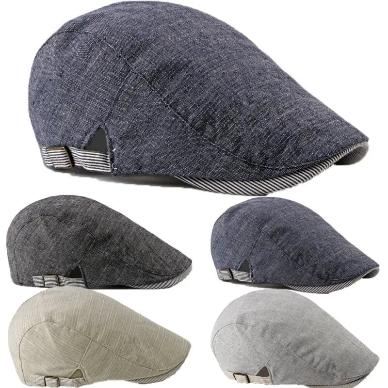 Фото Mens Ivy Hat Cotton Newsboy Gatsby Cap Golf Driving Flat Cabbie Beret Hot Berets Mens Ivy Hat Cotton Newsboy Gatsby Cap Golf Driving Flat Cabbie Beret Hot Berets