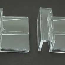 2 шт. 10 мм аквариумный резервуар прозрачные пластиковые зажимы