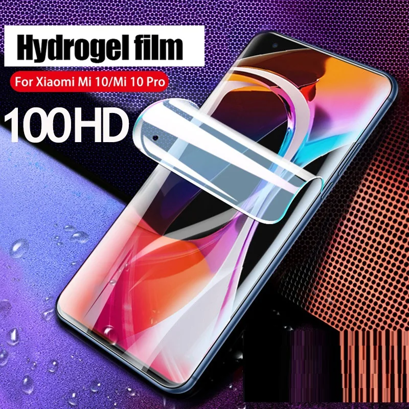 Гидрогелевая пленка 999D для Xiaomi Note 10 8 9 SE CC9 Pro CC9E A1 A2 A3 Lite Focophone F1 F2 X2 X3 защита экрана |
