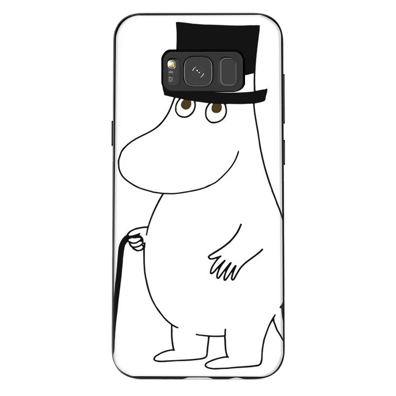 B8 Мобильный чехол для телефона из термополиуретана для samsung Galaxy A50 A70 A10 A30 A40 A3 A5 A6 A7 A8 A9 J6 Защитная крышка милые Бегемот мультяшным персонажем Мумий Тролль - Цвет: B8