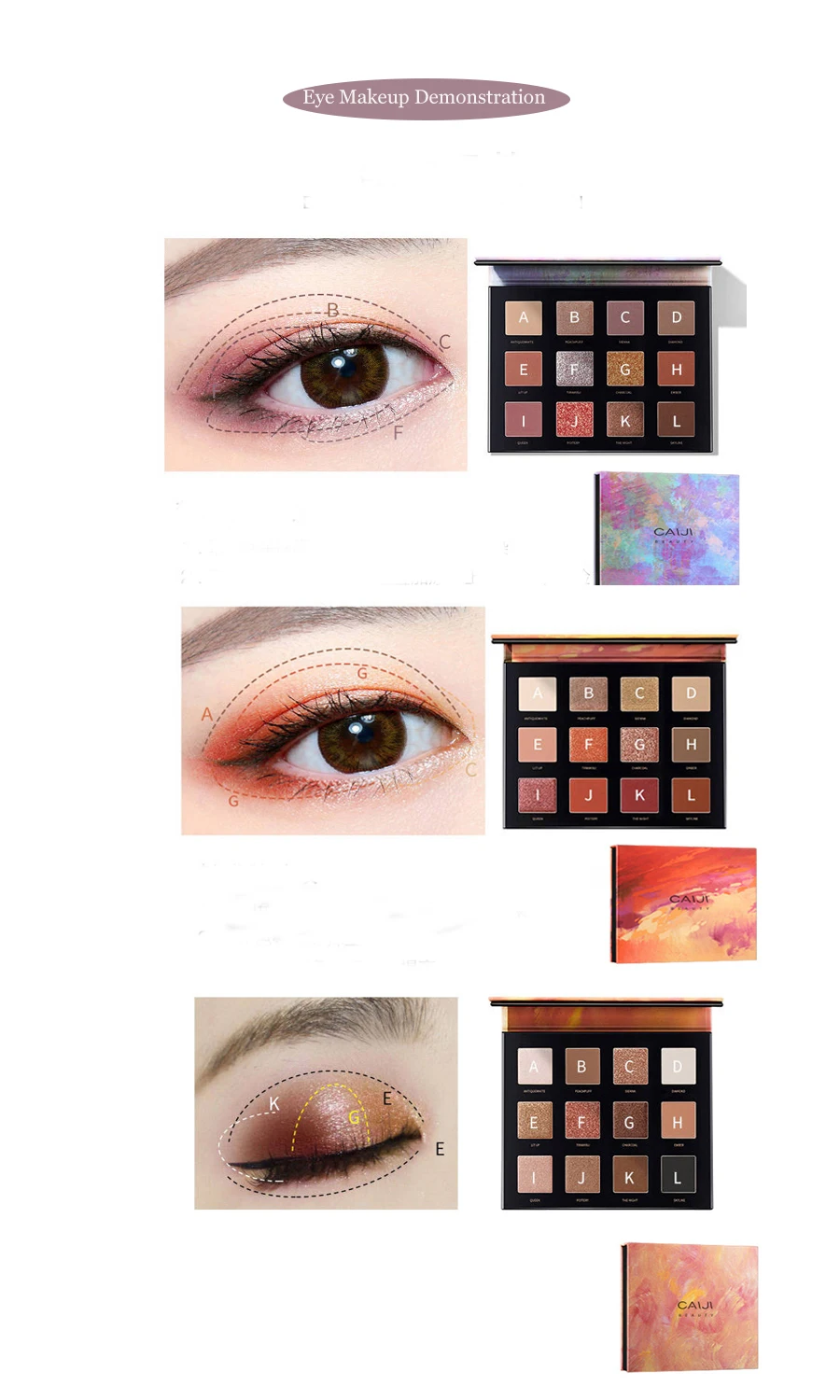 Студенческая пустыня 12 цветов Тени для век Звездная река анти пот тени Палитра| |