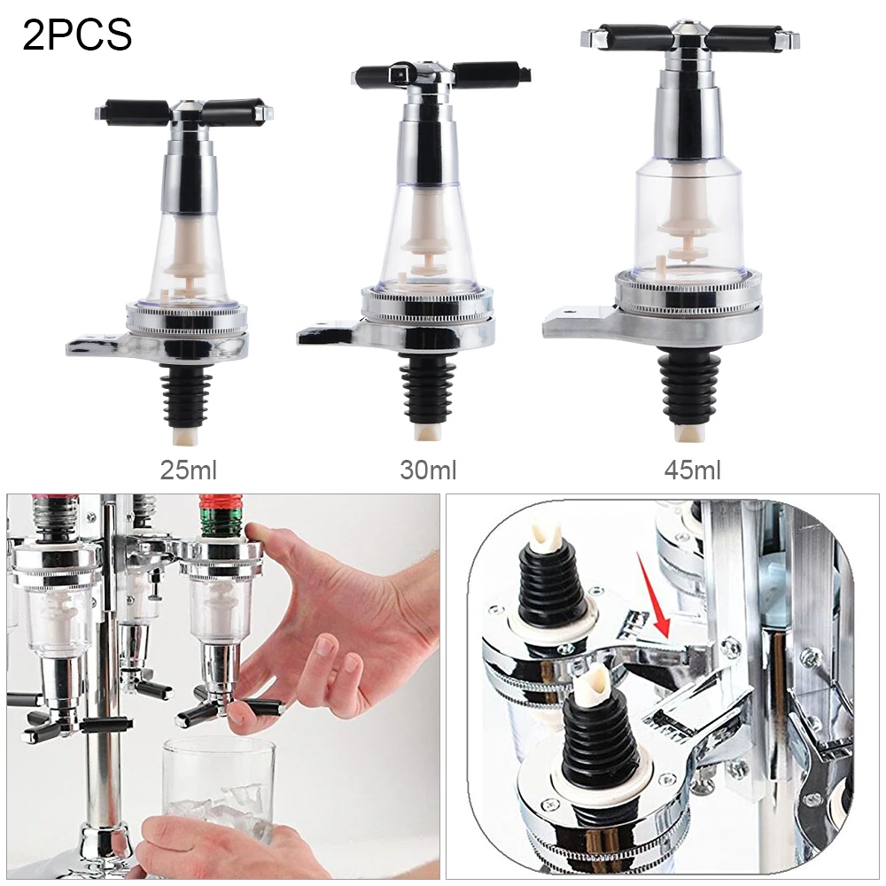 2 шт. бутылка Dispens виски Барные инструменты настенный вина спиртных коктейльное