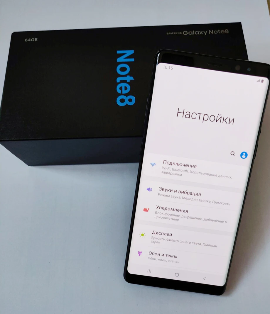 Samsung Galaxy Note8 Note 8 N950U/N950F разблокированный 4G LTE Android телефон Восьмиядерный 6," двойной 12 Мп задняя камера ram 6 ГБ rom 64 ГБ