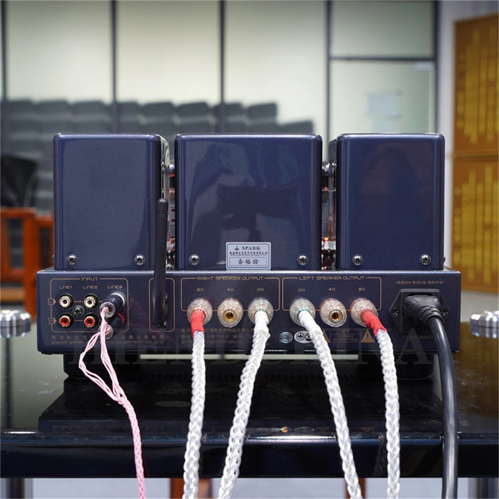 Cayin Mt-35 MK2 BT-Plus Bluetooth HiFi Hi-end Integrated/Headphone Earphone Dual Mode Tube Amplifier EL34*4 TR 18W*2 UL 35W*2 |