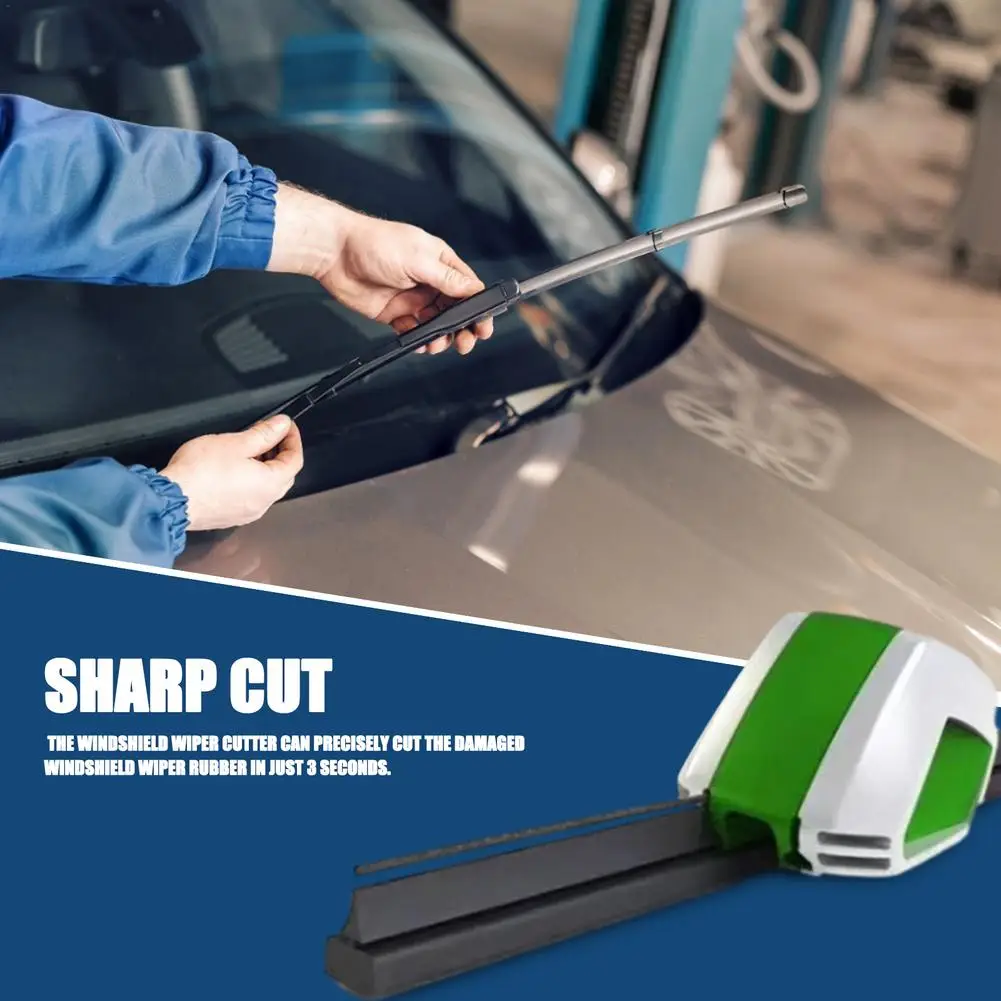 

Universal Car Wiper Repair Tool Refurbished Wiper Trimmer Automobile Windshield Rubber Groove Trimming Tool Autotools Sharp Cut