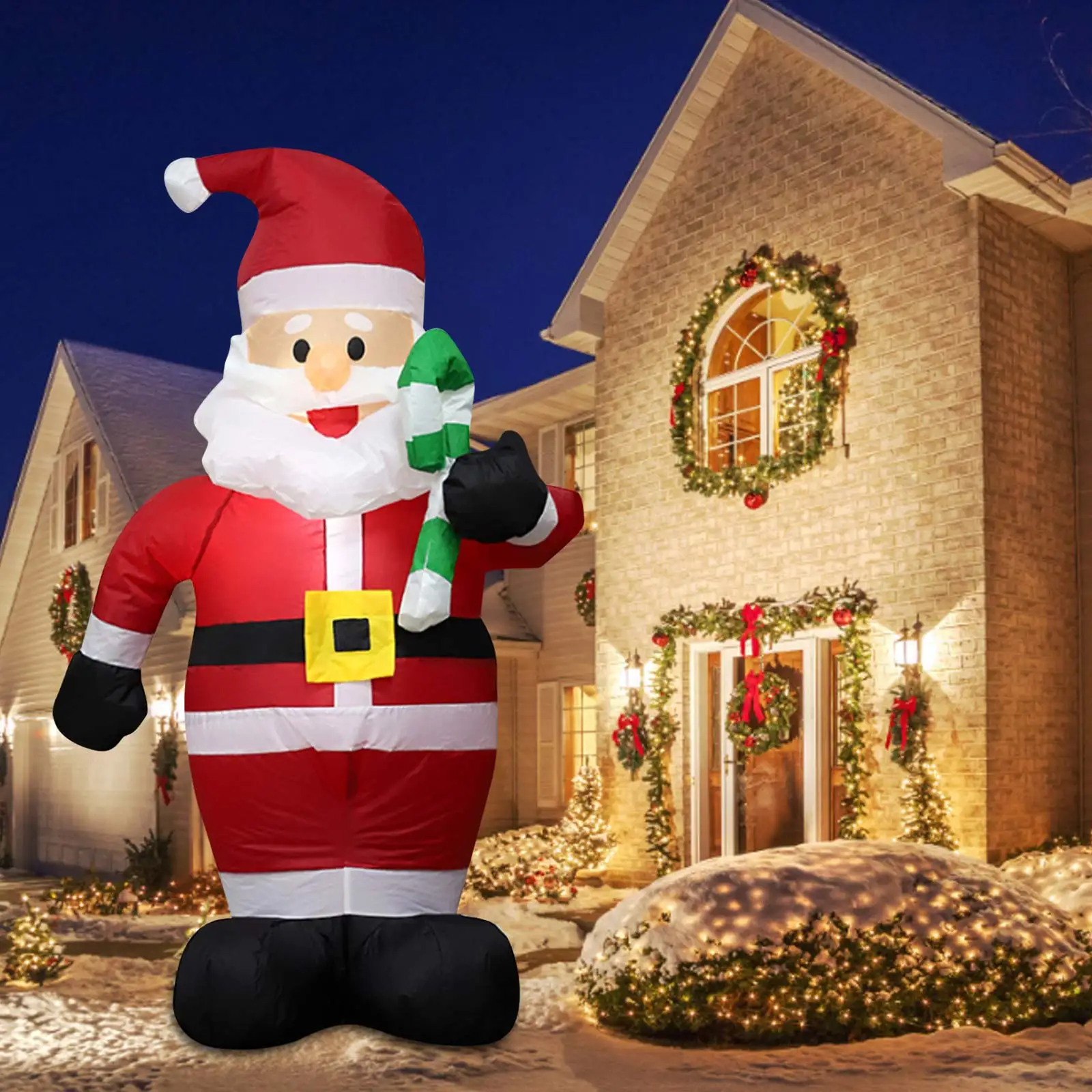 

120 см гигантский Санта-Клаус с промежностью, надувные игрушки, рождественские реквизиты, Декор, рождественские надувные игрушки, австралийс...