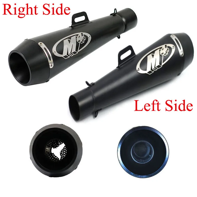 Выхлопная труба для мотоцикла 36 51 мм M4 большой размер Модифицированная Yamaha R3 R6