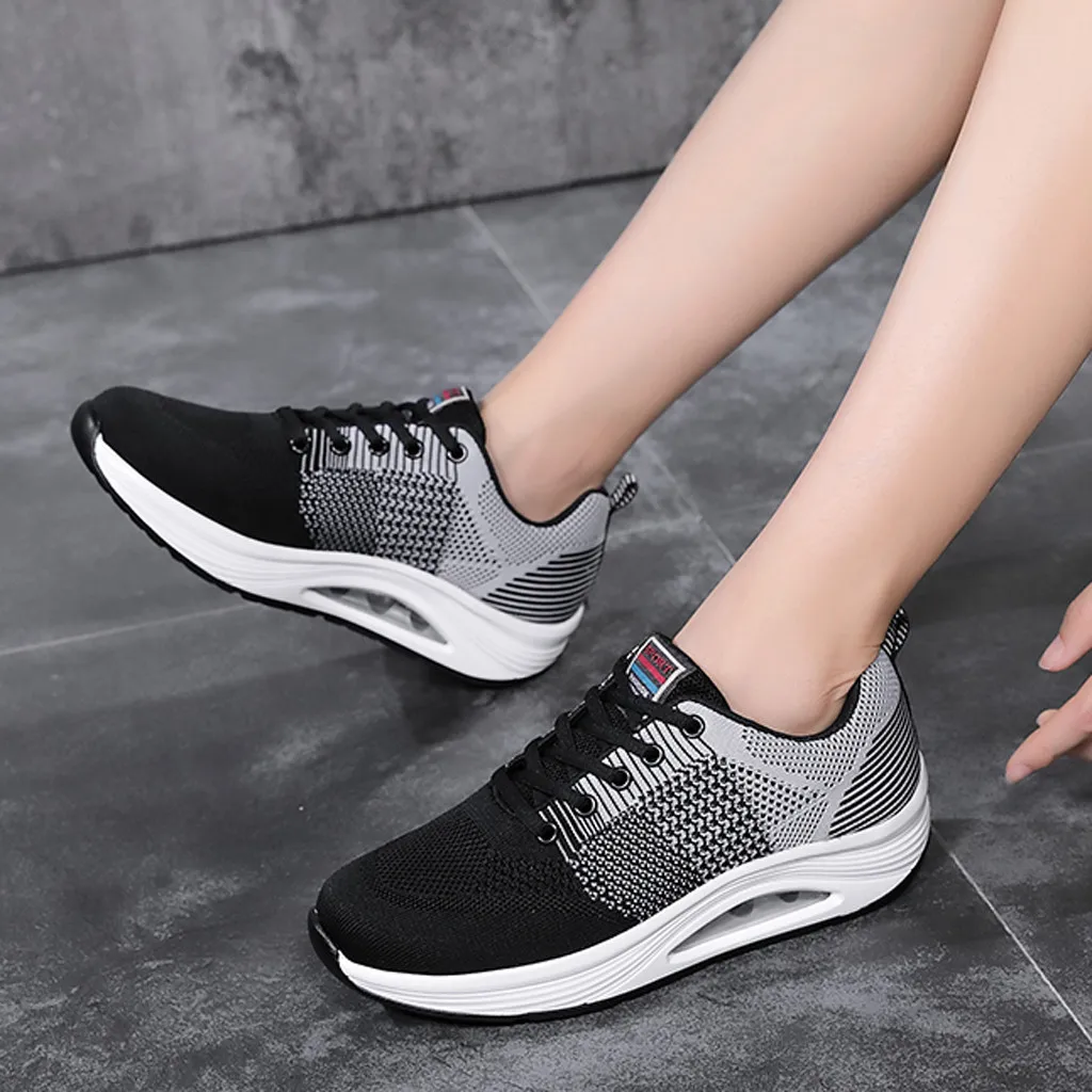 2020 светильник кроссовки для бега женские дышащие zapatos de mujer резина высокое