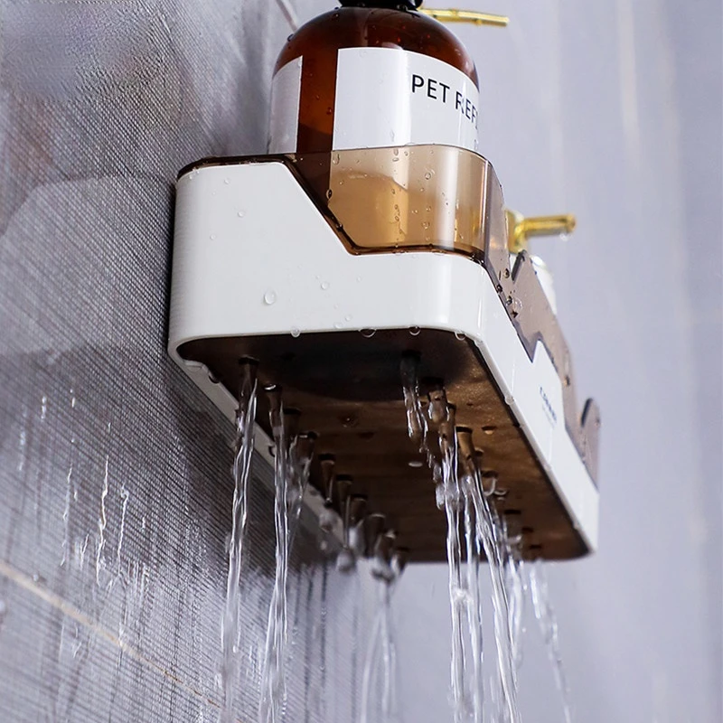 

1pcs No-punching Rack Can Be Used In Kitchen, Bathroom and Other Wall Hanging Suckers Durable and Quick Installation