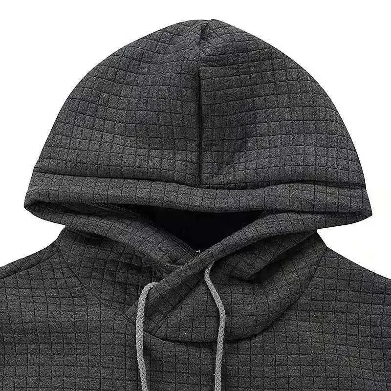 

Men's Sports Tops Sweatshirt Grid Flyweaves Warm Autumn/Winter Sportswear