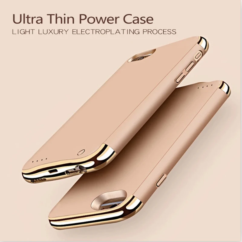 Ультра тонкая батарея чехол для iPhone 6 6 S 7 8 3500/4000 мА/ч, Мощность банковская карта чехол внешнее резервное зарядное устройство чехол для iPhone 6 6s 7 8 plus