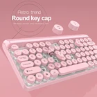 2,4G Беспроводная клавиатура и мышь, мини мультимедийная клавиатура и мышь, комбинированный набор для ноутбука, ноутбука, настольного ПК, ТВ, офисные принадлежности