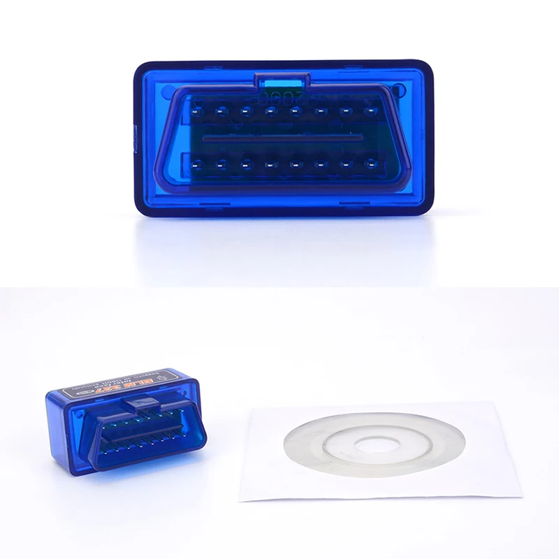 Автомобильный мини сканер ELM327 Bluetooth OBD 2 OBD2 V2.1 адаптер автомобильный