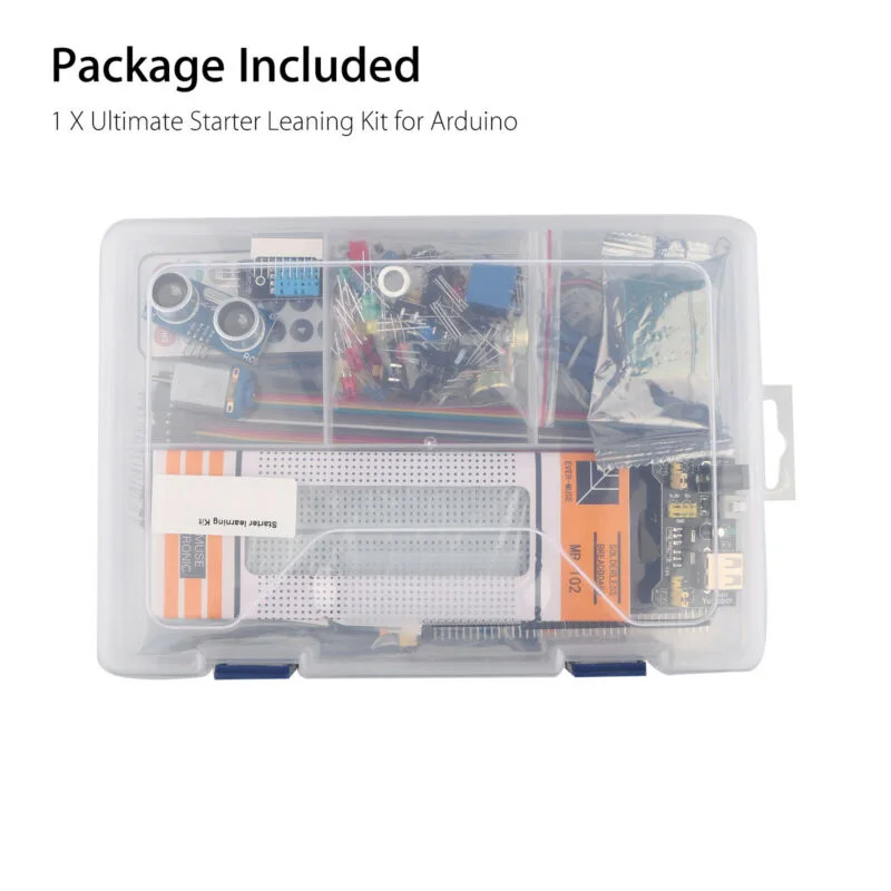 

Electronic Starter Learning Kit Component 9.06x6.3x2.36inch Equipment Set