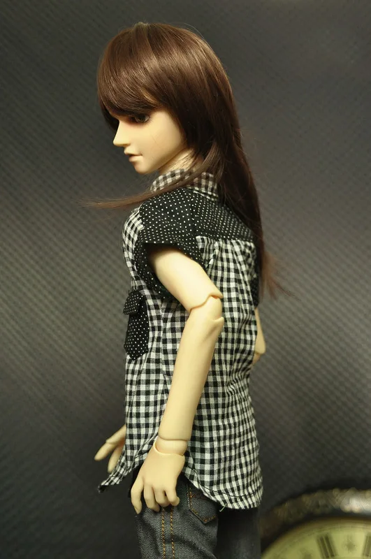 Одежда для куклы 1/6 1/4 1/3 BJD рубашка с коротким рукавом аксессуаров BJD/SD ID72 дядюшка.