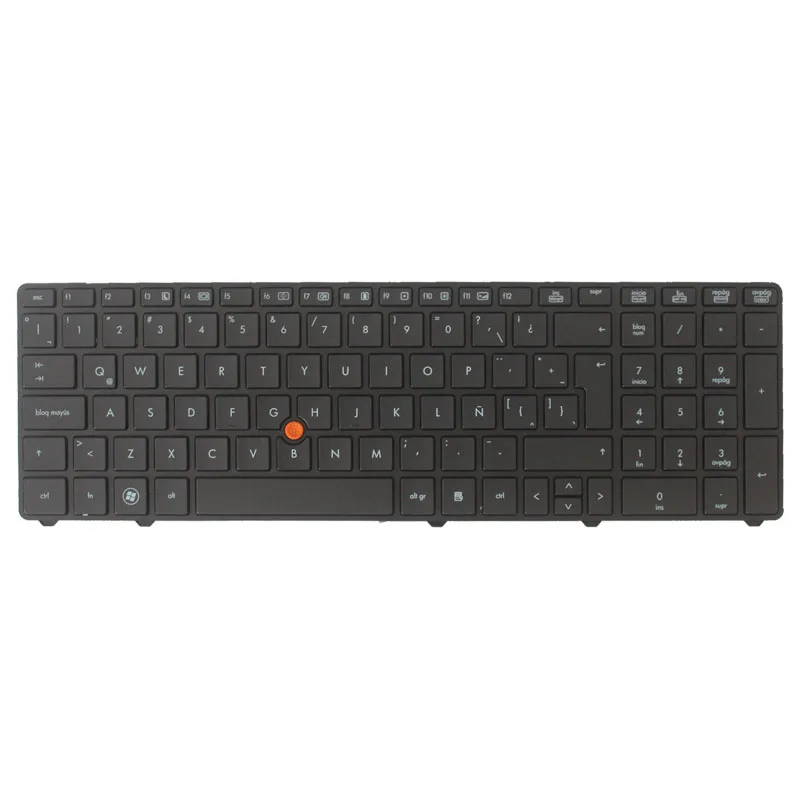 Новая латинская Клавиатура для ноутбука HP EliteBook 8760p 8760w 8770p 8770w LA черная клавиатура