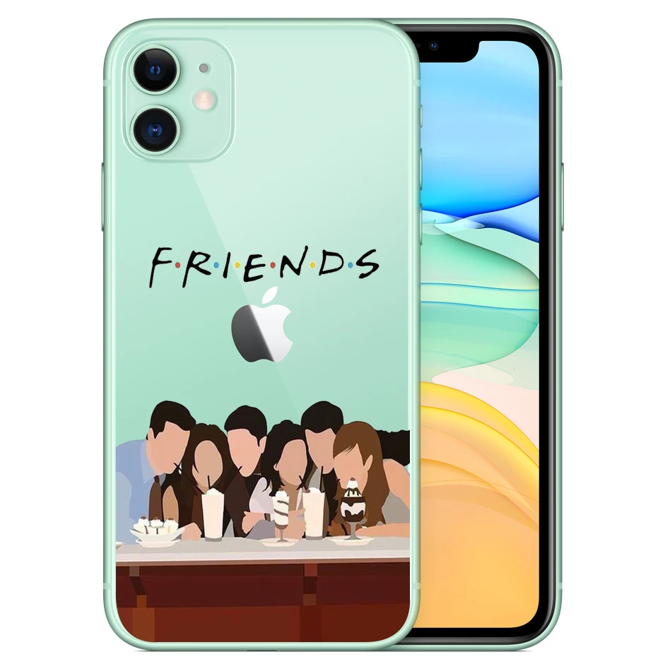 

Friends TV Show Central Perk Coffee How You Doin Phone Case For iPhone 11 12 Pro MAX Mini 6.7 5.4 7 8Plus XR Max Soft TPU Cover
