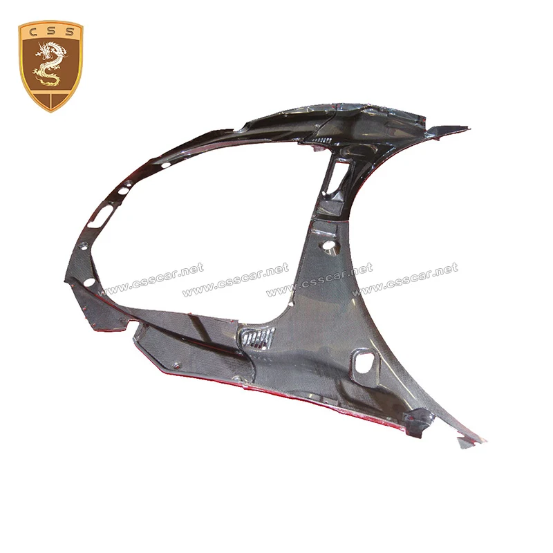 Отделка салона из углеродного волокна для Ferrari 458 11 14 отделение хранения на голове