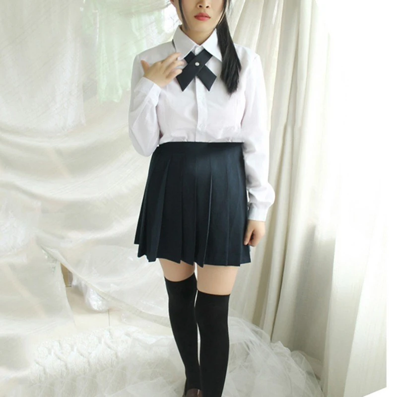

Girls Adjustable Ties Boys Criss-Cross Tie School Uniform Neck Tie Cross Tie Solid Hair Neck Accessories