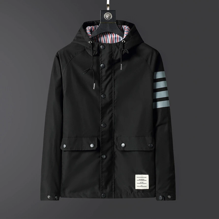 Куртка мужская с капюшоном и длинным рукавом батальных размеров - купить по