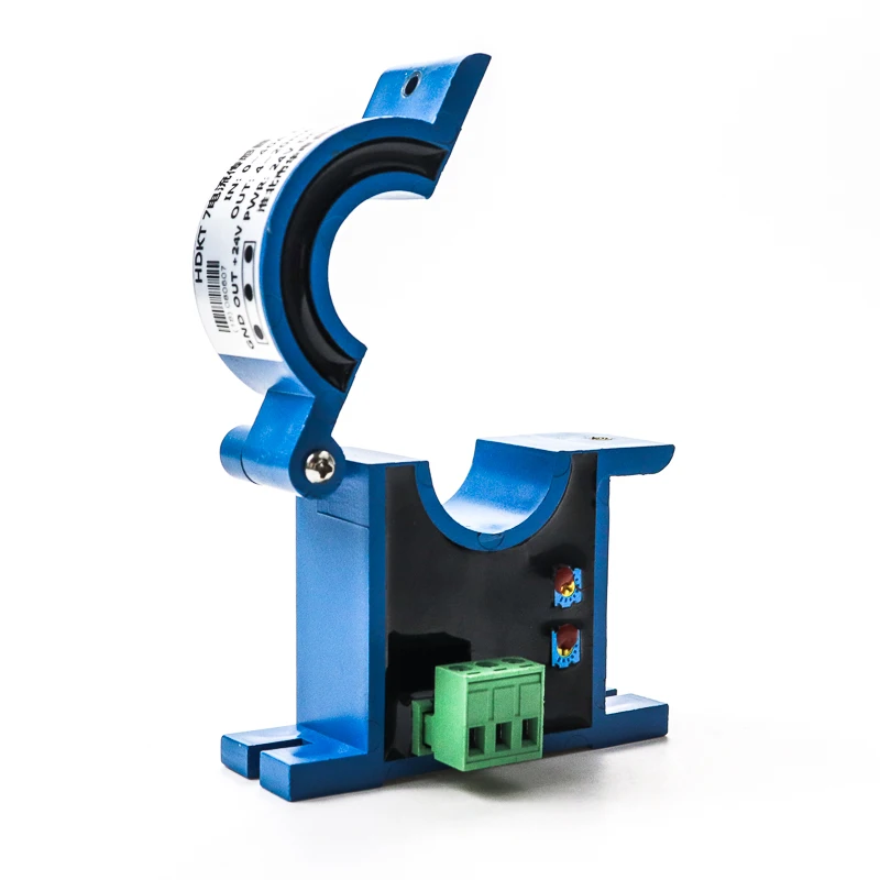 50 мм кольцевой преобразователь тока 4 20мА 0 10 в выходной Датчик Холла 800ADC/AC