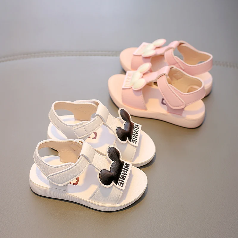 

Babaya girls Sandals children Baby Shoes 2020 Summer New Small toddler bech Shoes Breathable Princess Shoes Soft Sole