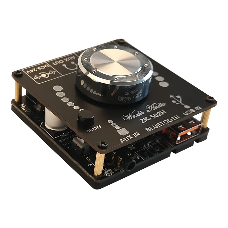Цифровой усилитель мощности ZK 502H HIFI Bluetooth 5 0 TPA3116D2 Плата усилителя звука 50WX2 стерео