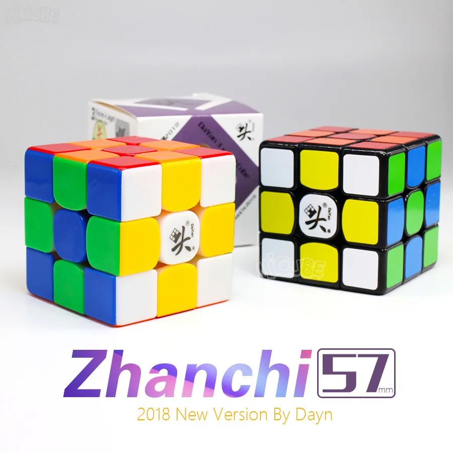 Dayan Cube Zhanchi 2018 57 мм 3x3x3 магический куб скоростной Zhanchi57 Cubo Magico 3x3 Профессиональные