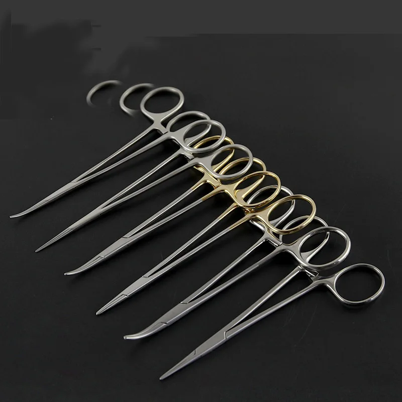 Гемостатические щипцы из Нержавеющей Стали Хирургический Инструмент прямой
