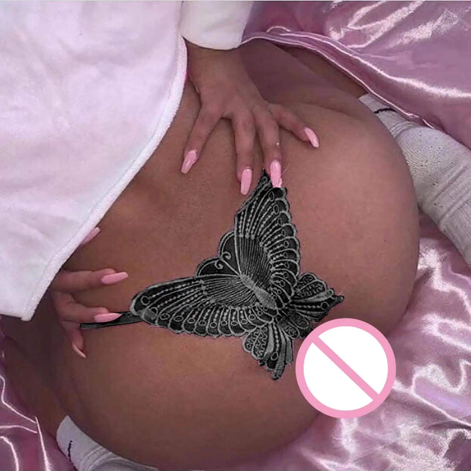 

Sexy Thong Briefs Women Lace Butterfly Embroidery Underwear Lady Girl Fashion Underpants Sexy Intimate Female G-string Thongs