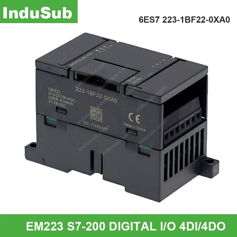 

OEM 6ES7223-1BF22-0XA0 EM223 S7-200 Цифровые входы/выходы 4DI/4DO,24 В постоянного тока 6ES72231BF220XA0 6ES7 223-1BF22-0XA 0 Бесплатная доставка