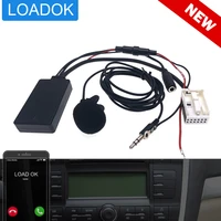 car bluetooth 5 0 audio cd changer microphone phone call handsfee cable adapter for vw volkswagen rcd315 rcd510 rns510