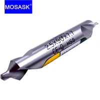 mosask 10pcs 2 3 4 5 6 mm metal working hard alloy carbide machining high speed steel drill precision drilling bits